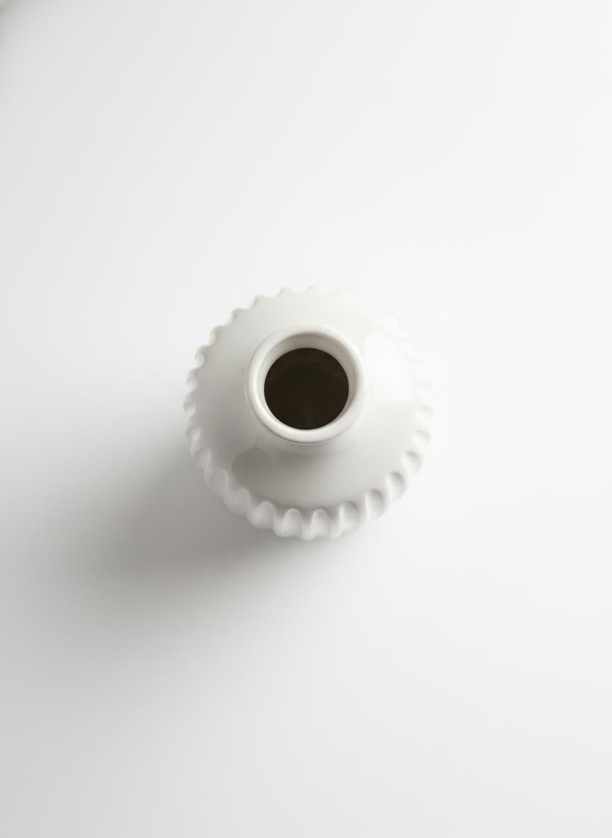 Ribbed Bud Vase
